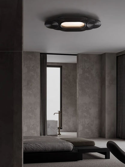 Lianyan Ceiling Lamp | Metal Wood Acrylic | Wood Color, Walnut Color, Black