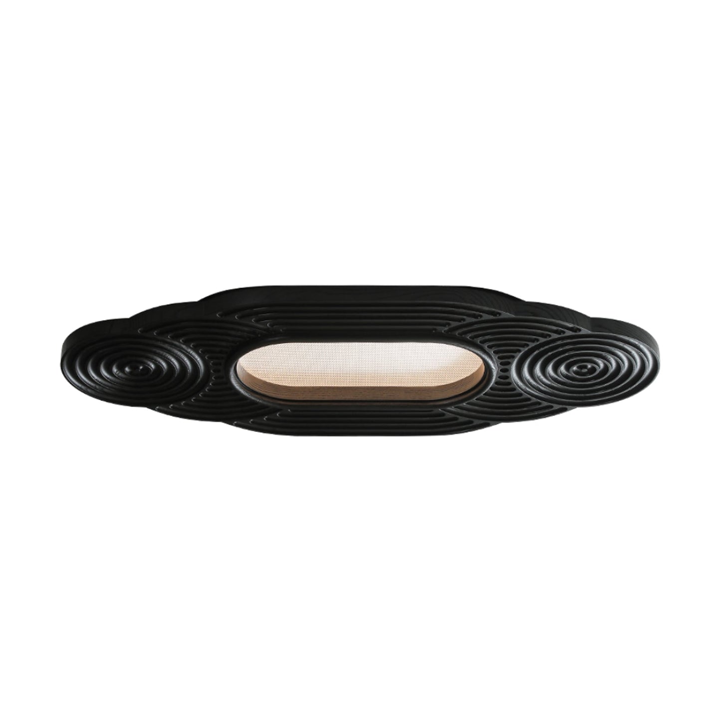 Lianyan Ceiling Lamp | Metal Wood Acrylic | Wood Color, Walnut Color, Black