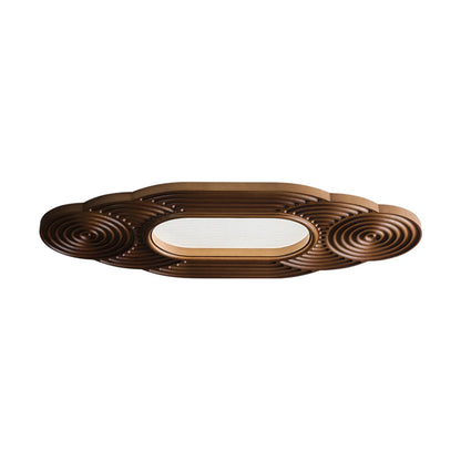 Lianyan Ceiling Lamp | Metal Wood Acrylic | Wood Color, Walnut Color, Black