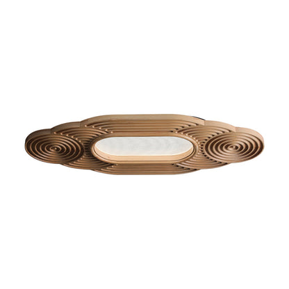 Lianyan Ceiling Lamp | Metal Wood Acrylic | Wood Color, Walnut Color, Black