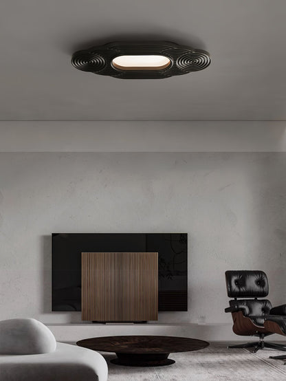 Lianyan Ceiling Lamp | Metal Wood Acrylic | Wood Color, Walnut Color, Black