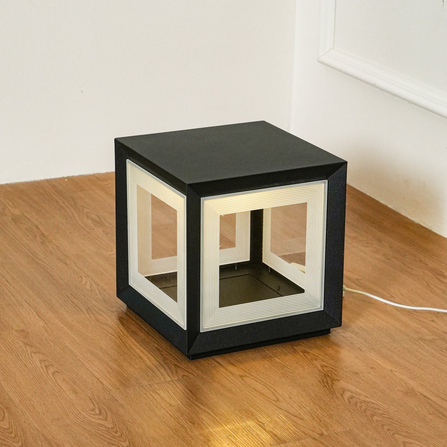 Outdoor Post Light | Waterproof Metal & Acrylic | Available in Black & White