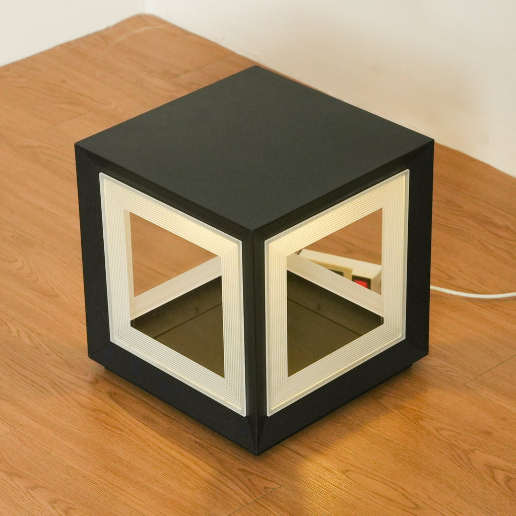 Outdoor Post Light | Waterproof Metal & Acrylic | Available in Black & White