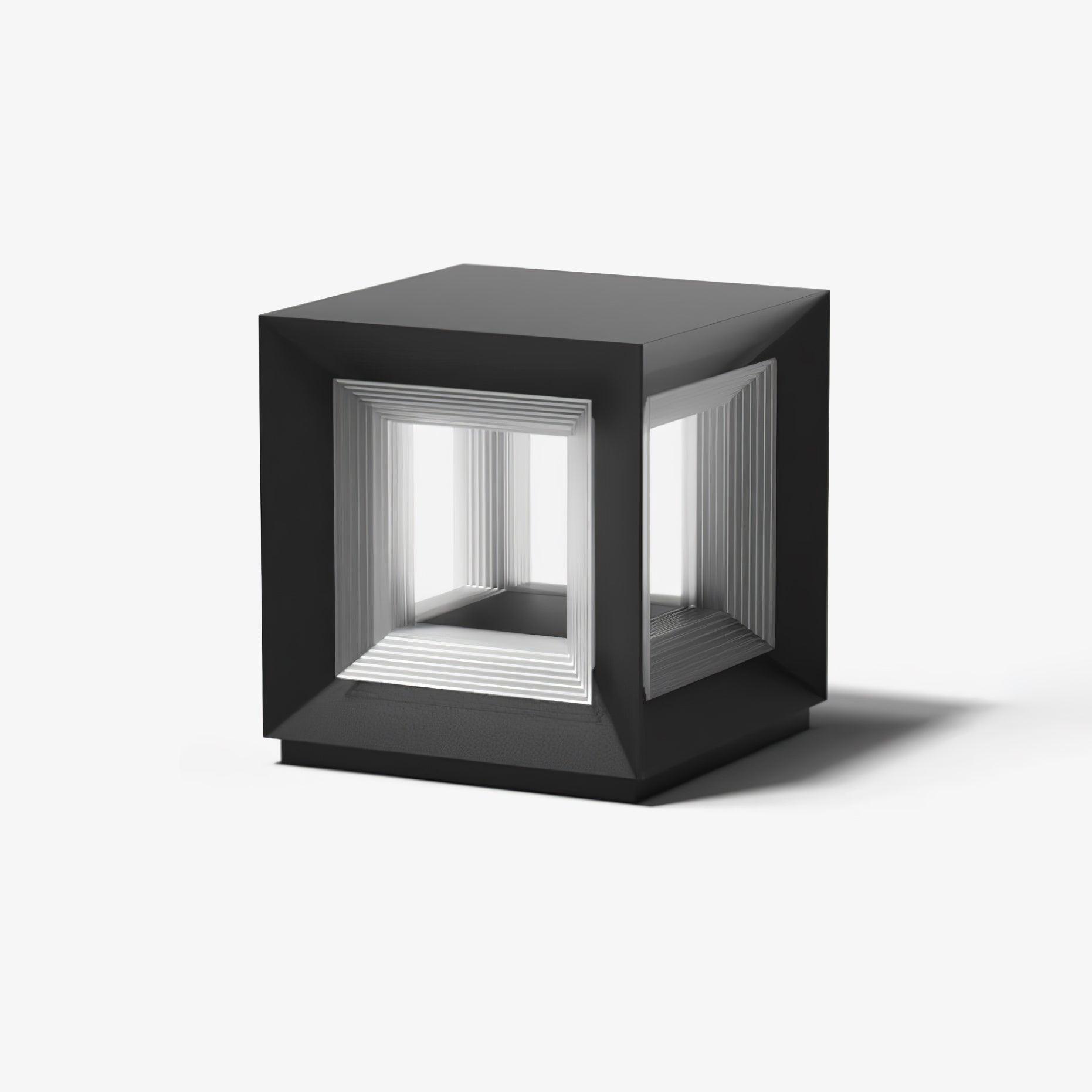 Outdoor Post Light | Waterproof Metal & Acrylic | Available in Black & White