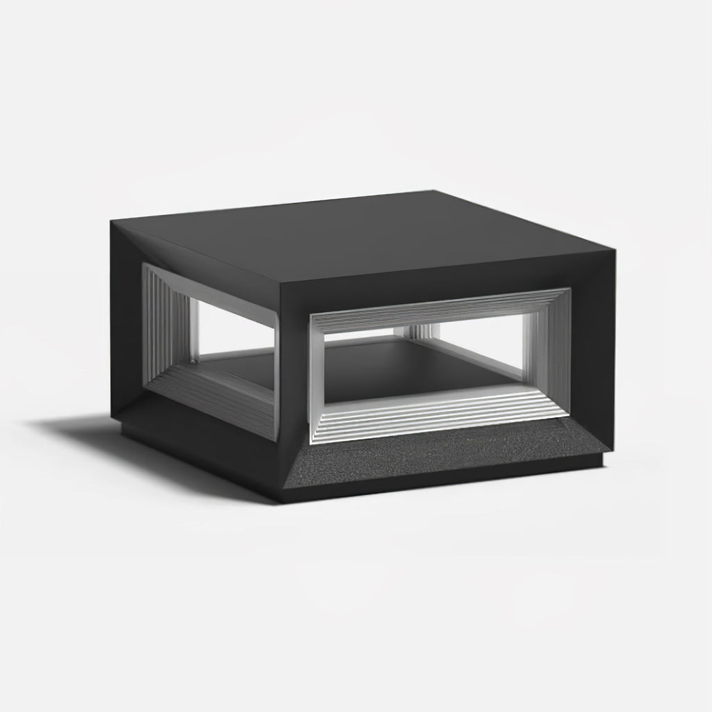 Outdoor Post Light | Waterproof Metal & Acrylic | Available in Black & White