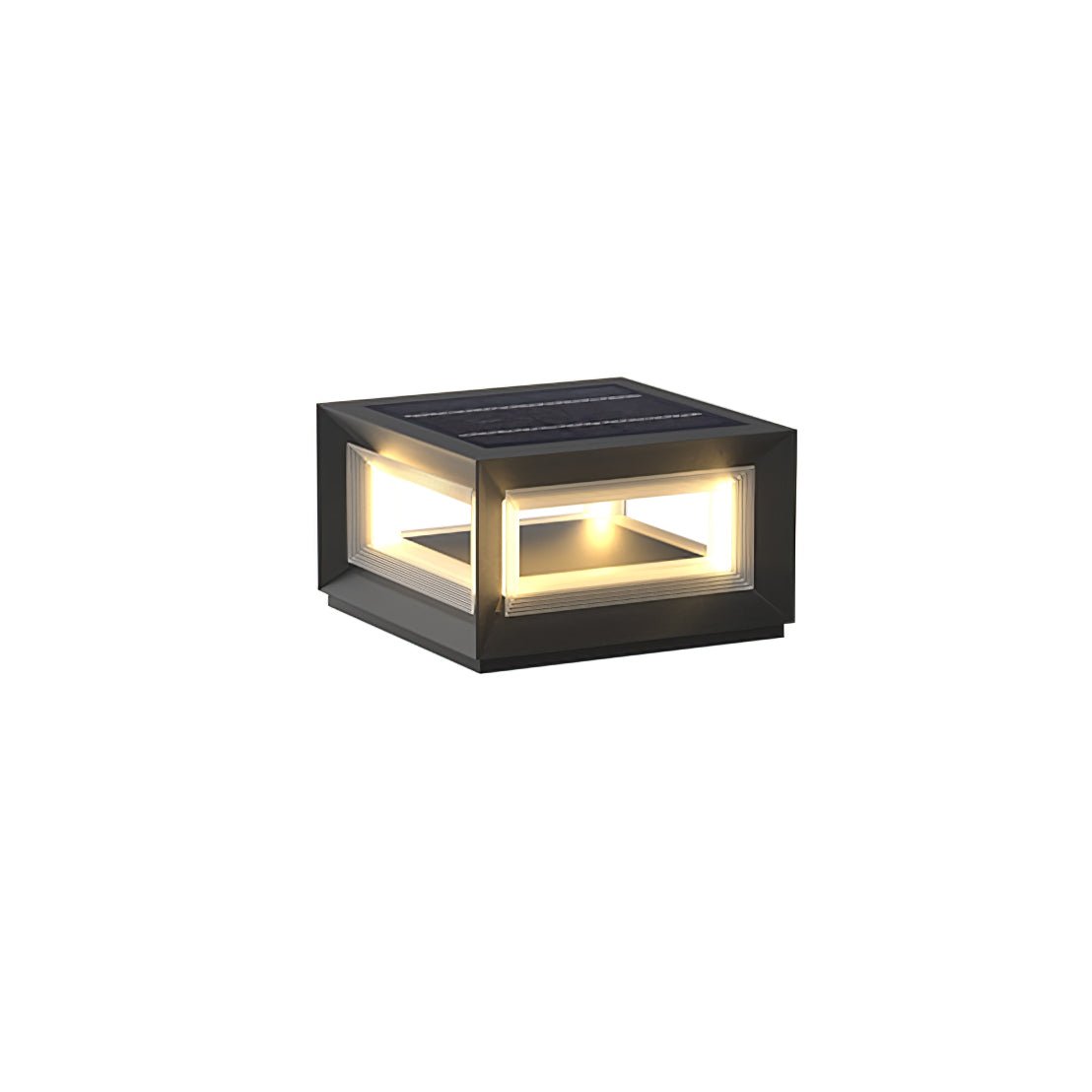 Outdoor Post Light | Waterproof Metal & Acrylic | Available in Black & White