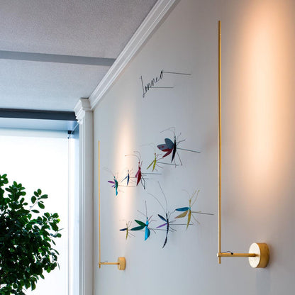 Light Stick Wall Sconce | LED | Gold