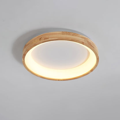 Ligna Square Ceiling Light | Wood & Acrylic | Various Sizes