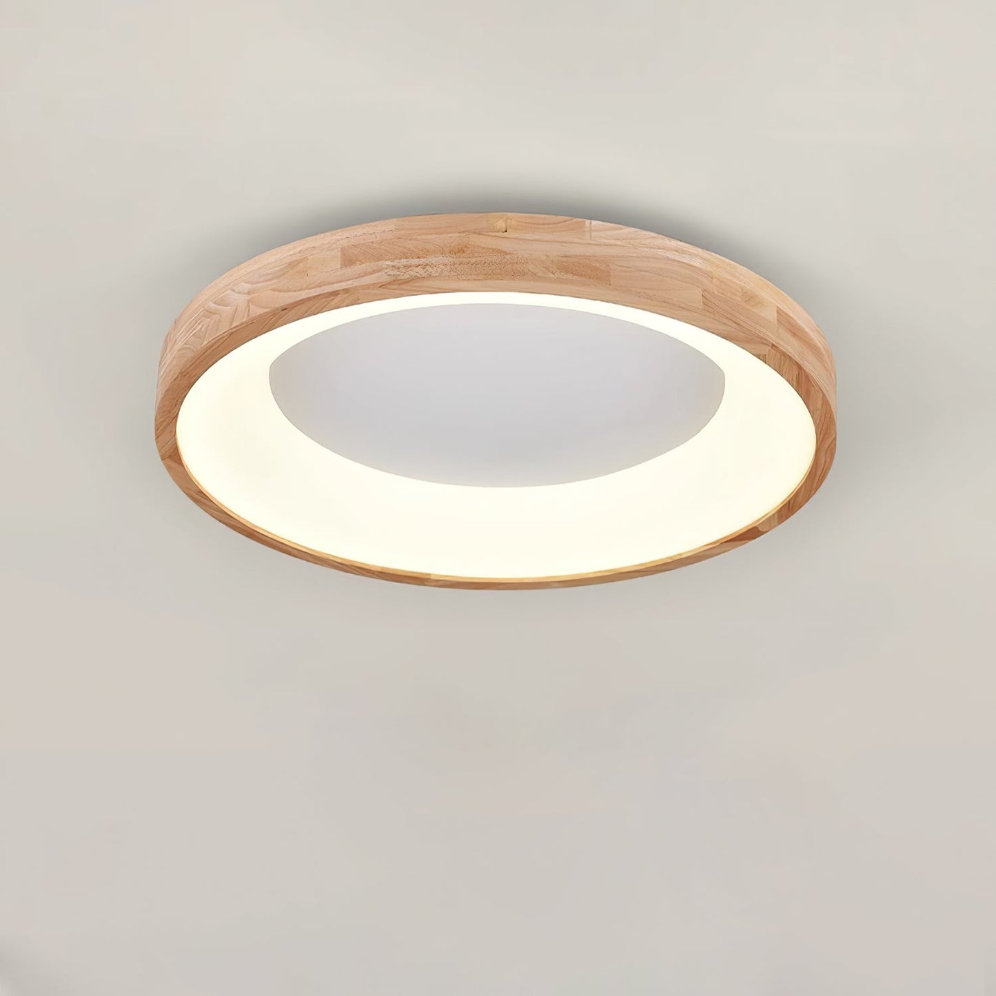 Ligna Square Ceiling Light | Wood & Acrylic | Various Sizes