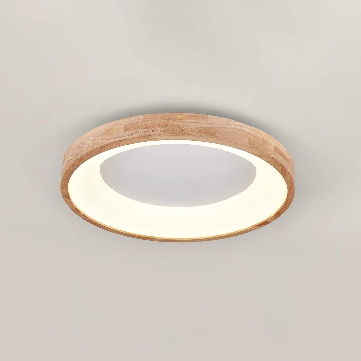 Ligna Square Ceiling Light | Wood & Acrylic | Various Sizes