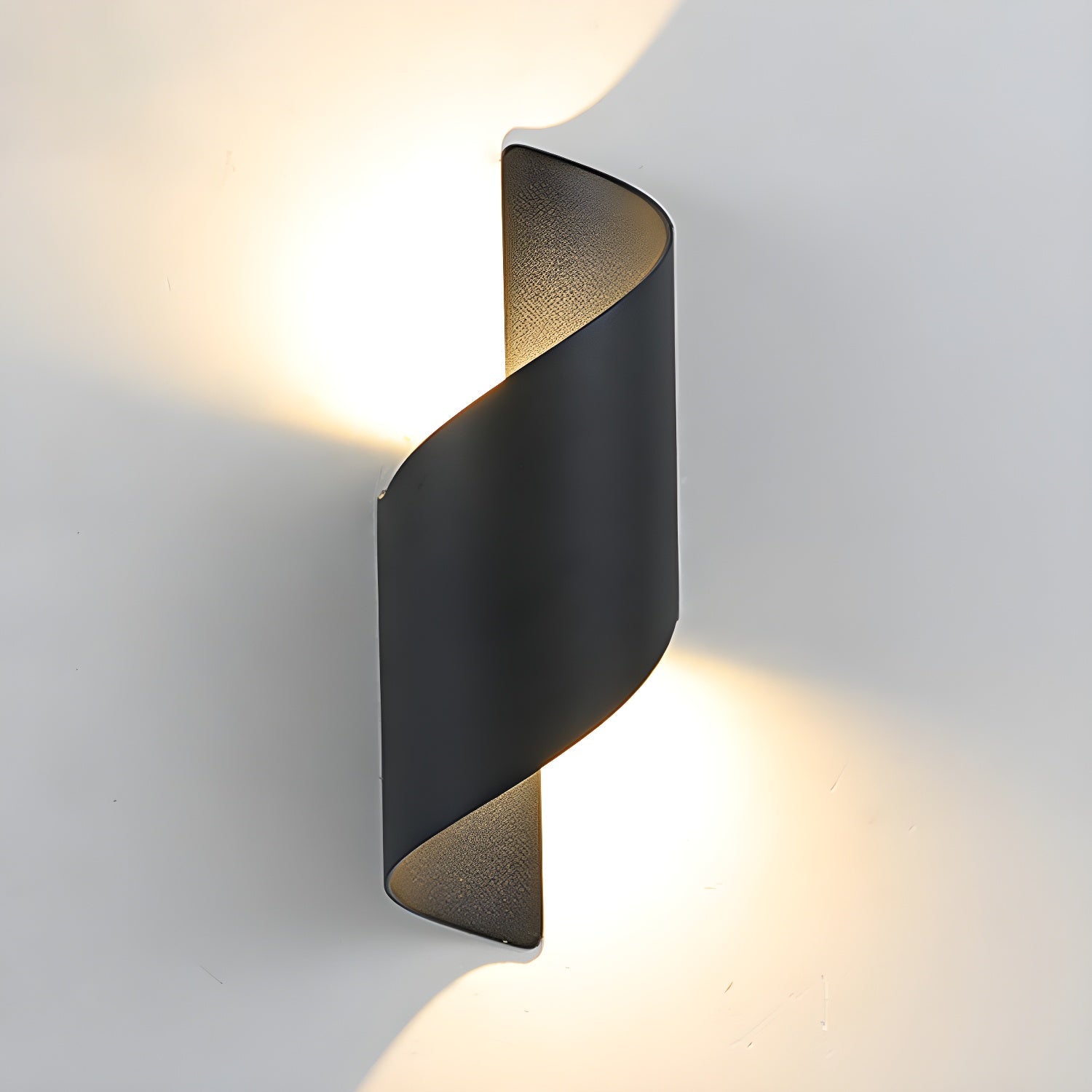 Lila Wall Lamp | Metal, Aluminum, Acrylic | Black, Gold, White