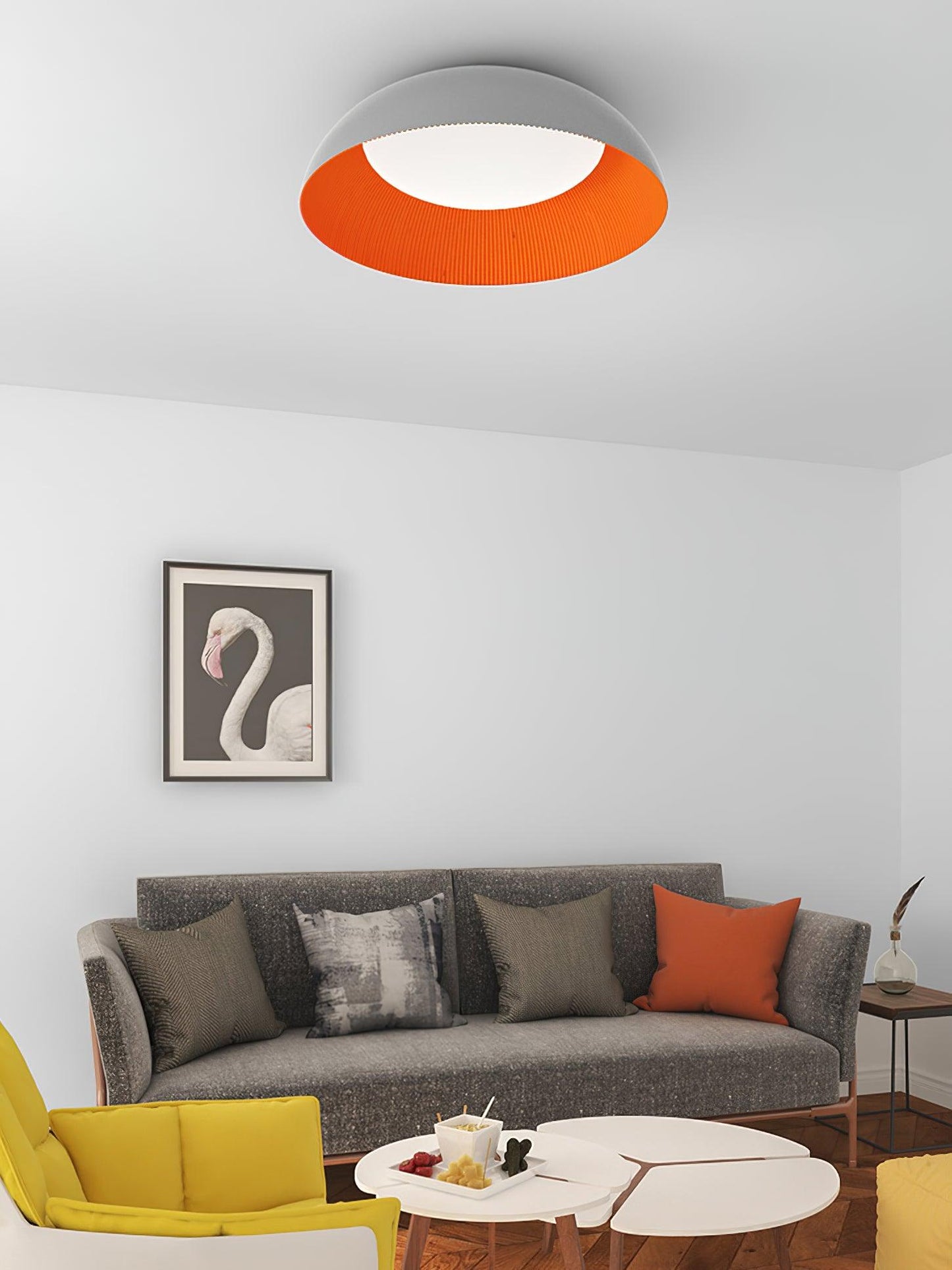 Lindby Juliven LED Ceiling Light | Aluminum & Metal | Black & Gold
