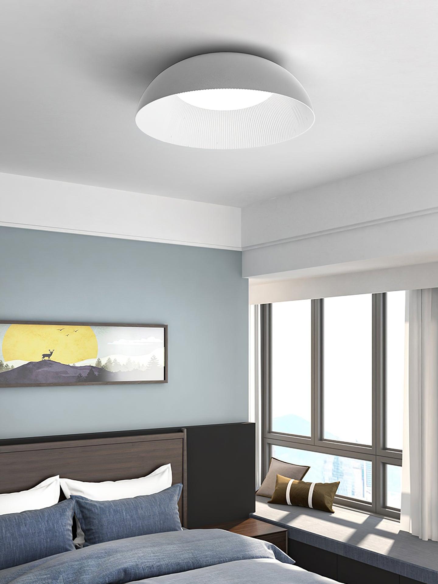 Lindby Juliven LED Ceiling Light | Aluminum & Metal | Black & Gold