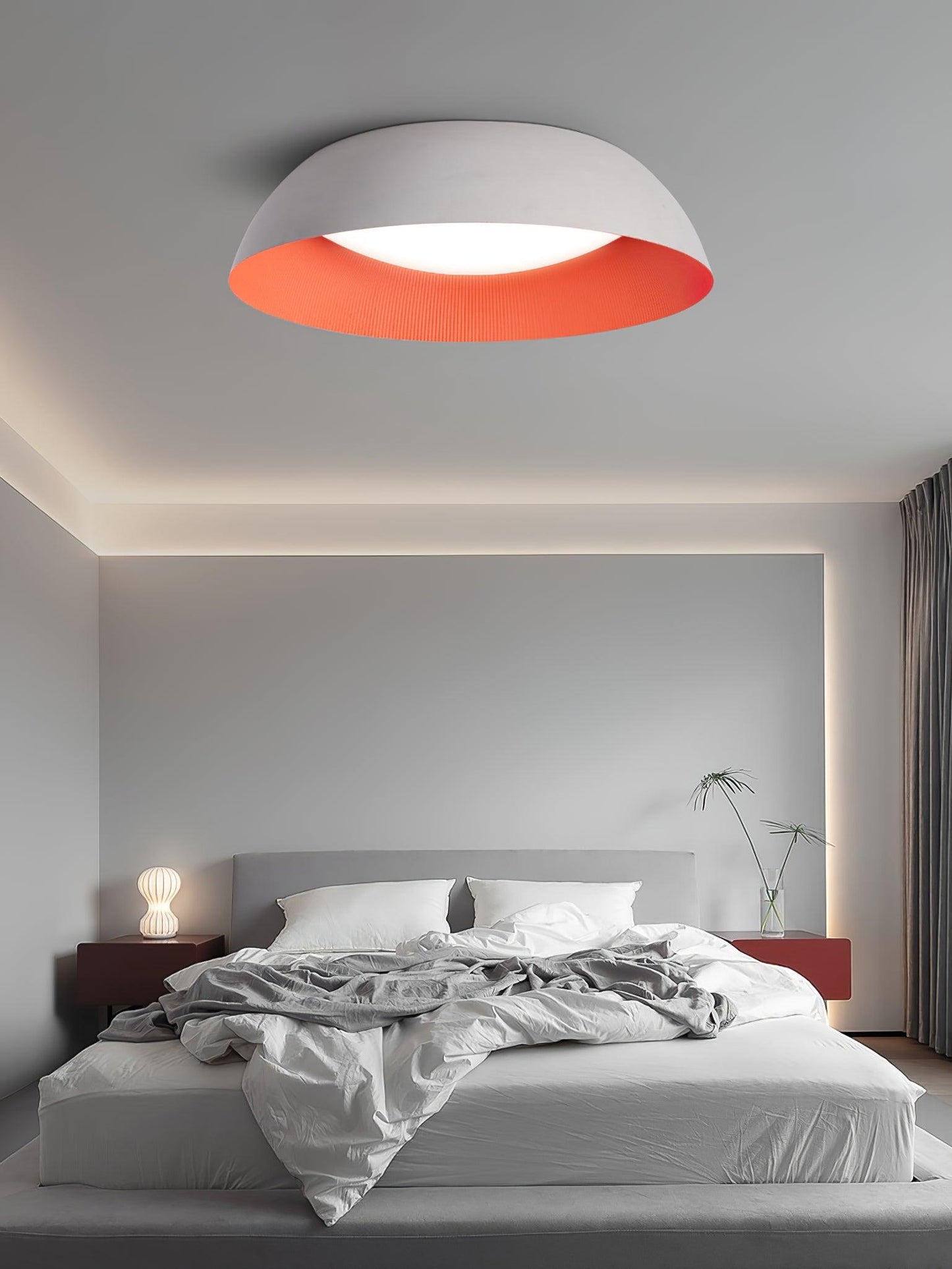 Lindby Juliven LED Ceiling Light | Aluminum & Metal | Black & Gold