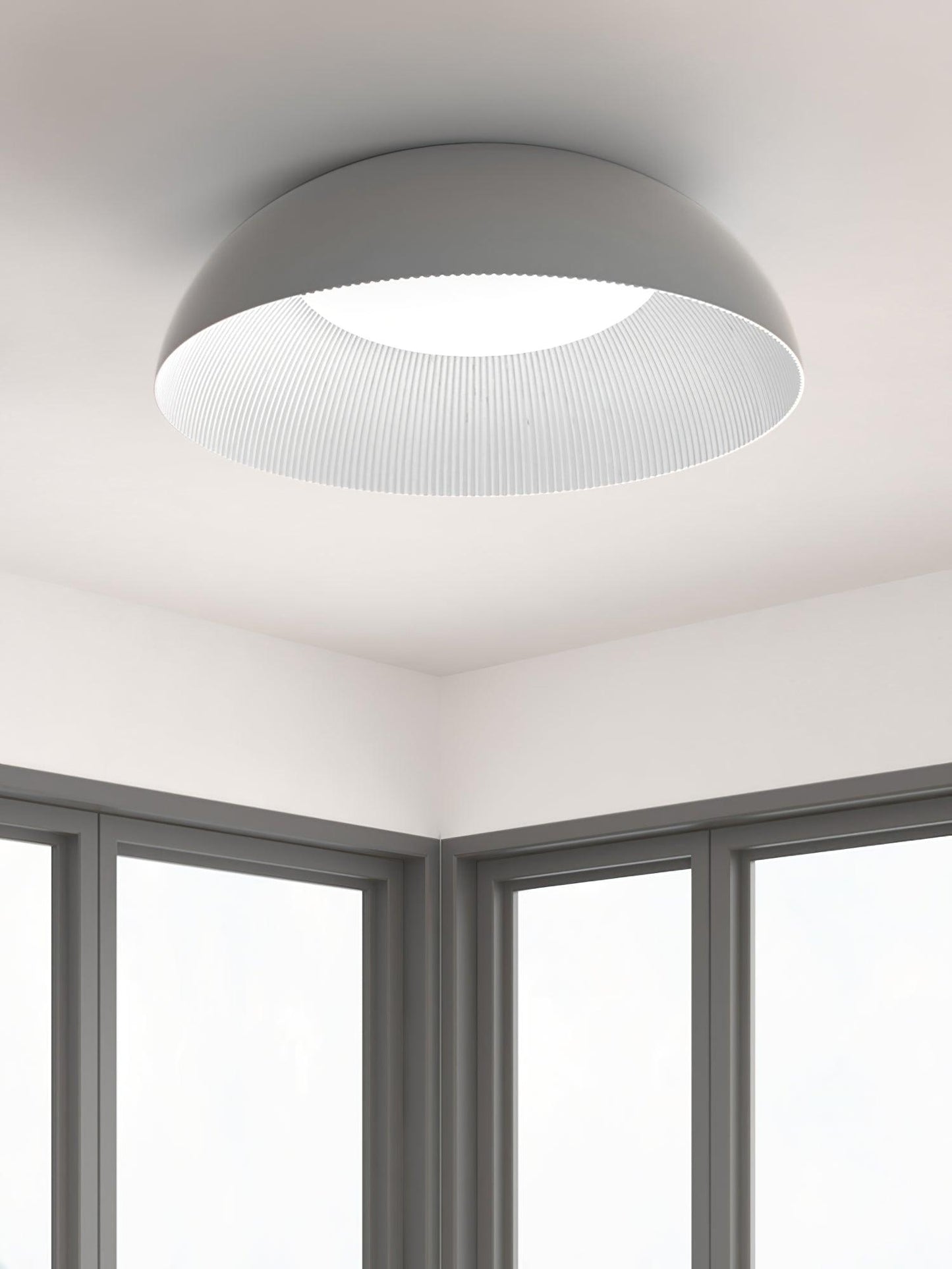 Lindby Juliven LED Ceiling Light | Aluminum & Metal | Black & Gold