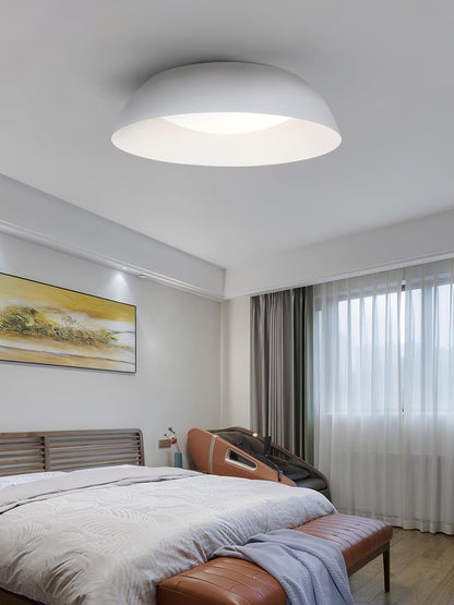 Lindby Juliven LED Ceiling Light | Aluminum & Metal | Black & Gold