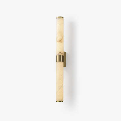 Line Alabaster Wall Light | Brass & Alabaster | White
