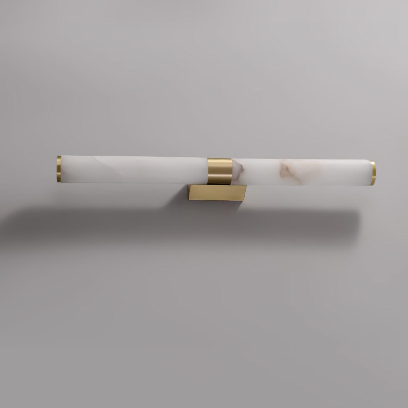 Line Alabaster Wall Light | Brass & Alabaster | White