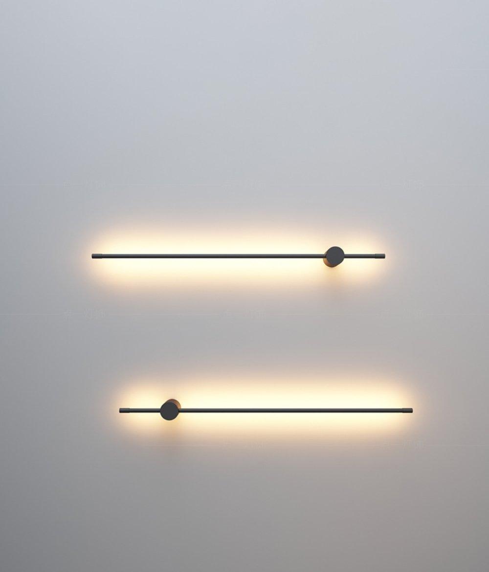 LED Wall Light Set | Metal & Acrylic | Set of 2