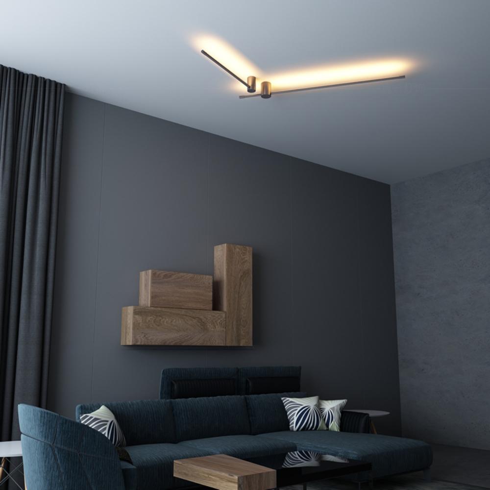 LED Wall Light Set | Metal & Acrylic | Set of 2