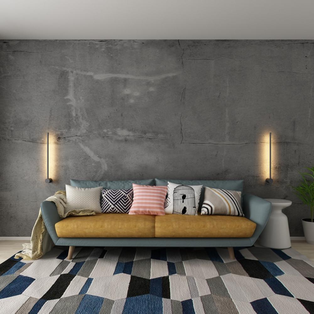 Linear Wall Light | LED | Black or Copper