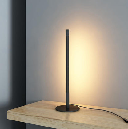 Linear LED Table Lamp | Metal, Aluminum, Acrylic | Black