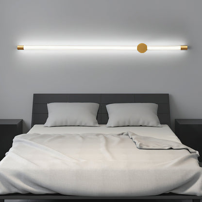 Linear LED Sconce | Rechargeable | Black & Copper