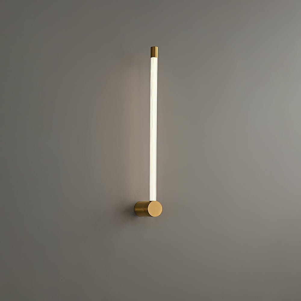 Linear LED Sconce | Rechargeable | Black & Copper