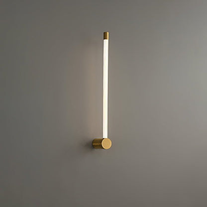 Linear LED Sconce | Rechargeable | Black & Copper