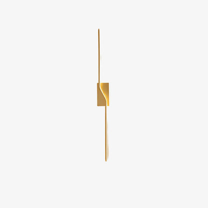 Linear Strip Wall Light | Aluminum/Acrylic/Silicone | Brass/Black/White