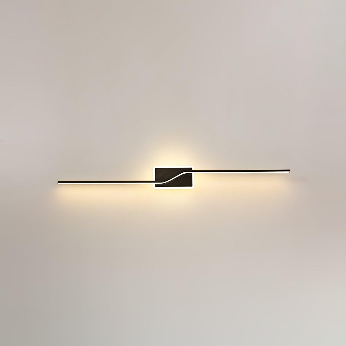 Linear Strip Wall Light | Aluminum/Acrylic/Silicone | Brass/Black/White