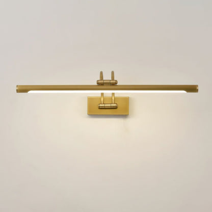 Linear Vanity Wall Light | Brass & Metal | Dimmable, 4 Sizes Available