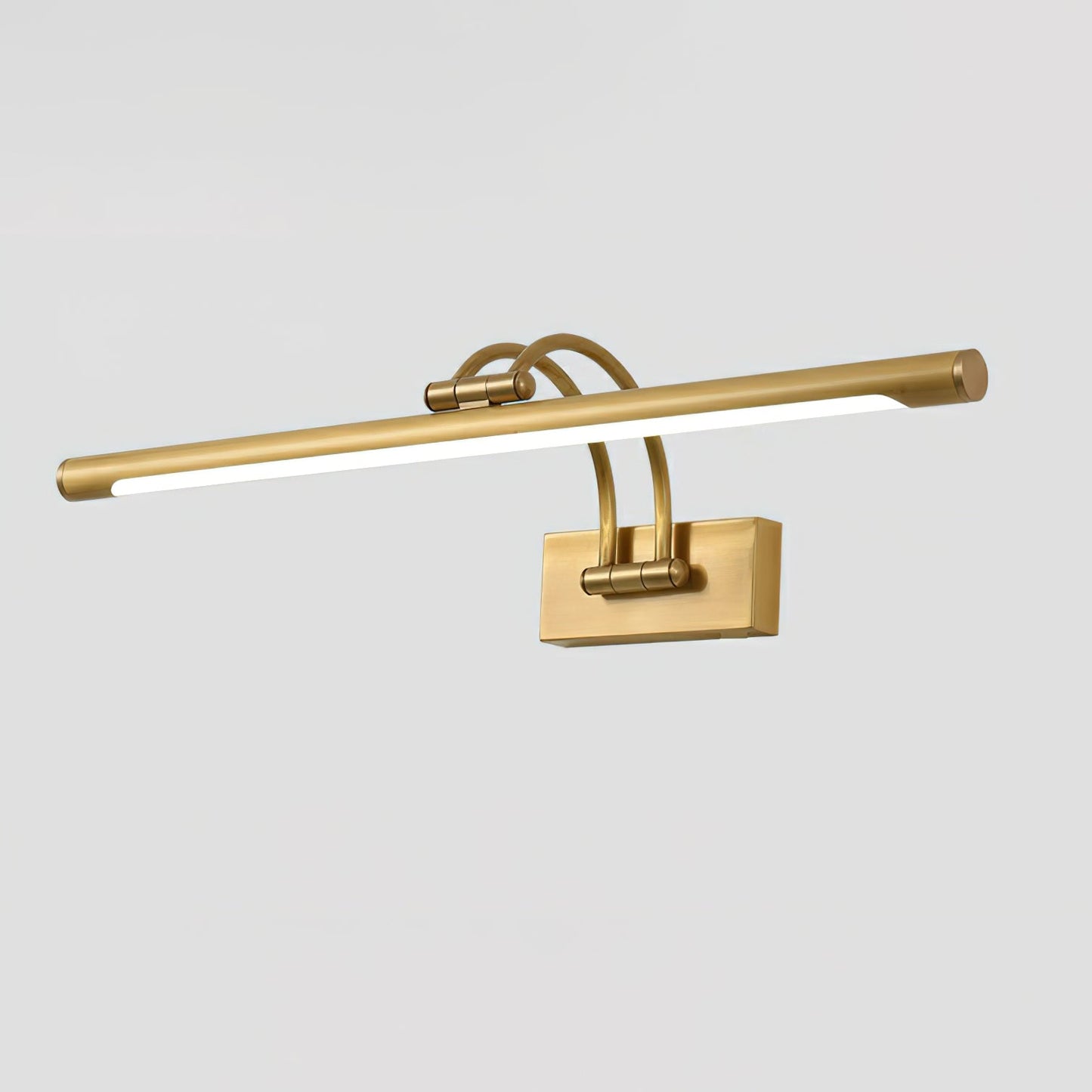 Linear Vanity Wall Light | Brass & Metal | Dimmable, 4 Sizes Available