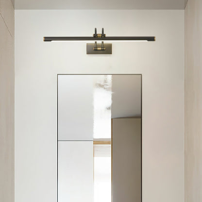 Linear Vanity Wall Light | Brass & Metal | Dimmable, 4 Sizes Available