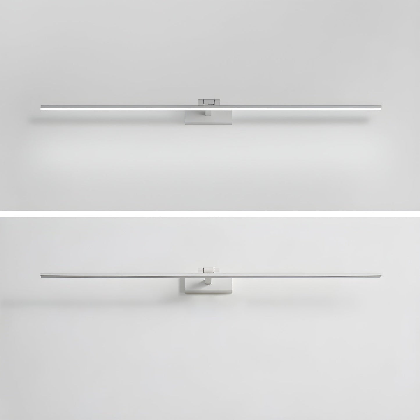 Linear Bathroom Wall Lamp | Aluminum | Black/White