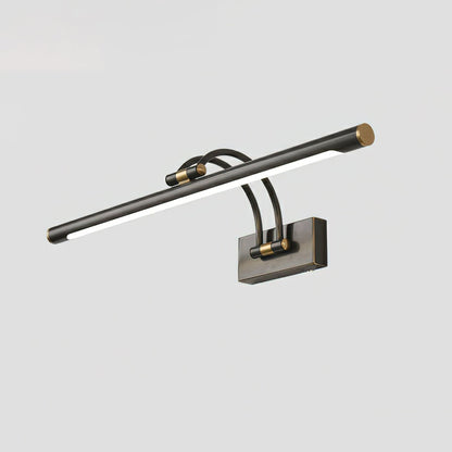 Linear Vanity Wall Light | Brass & Metal | Dimmable, 4 Sizes Available