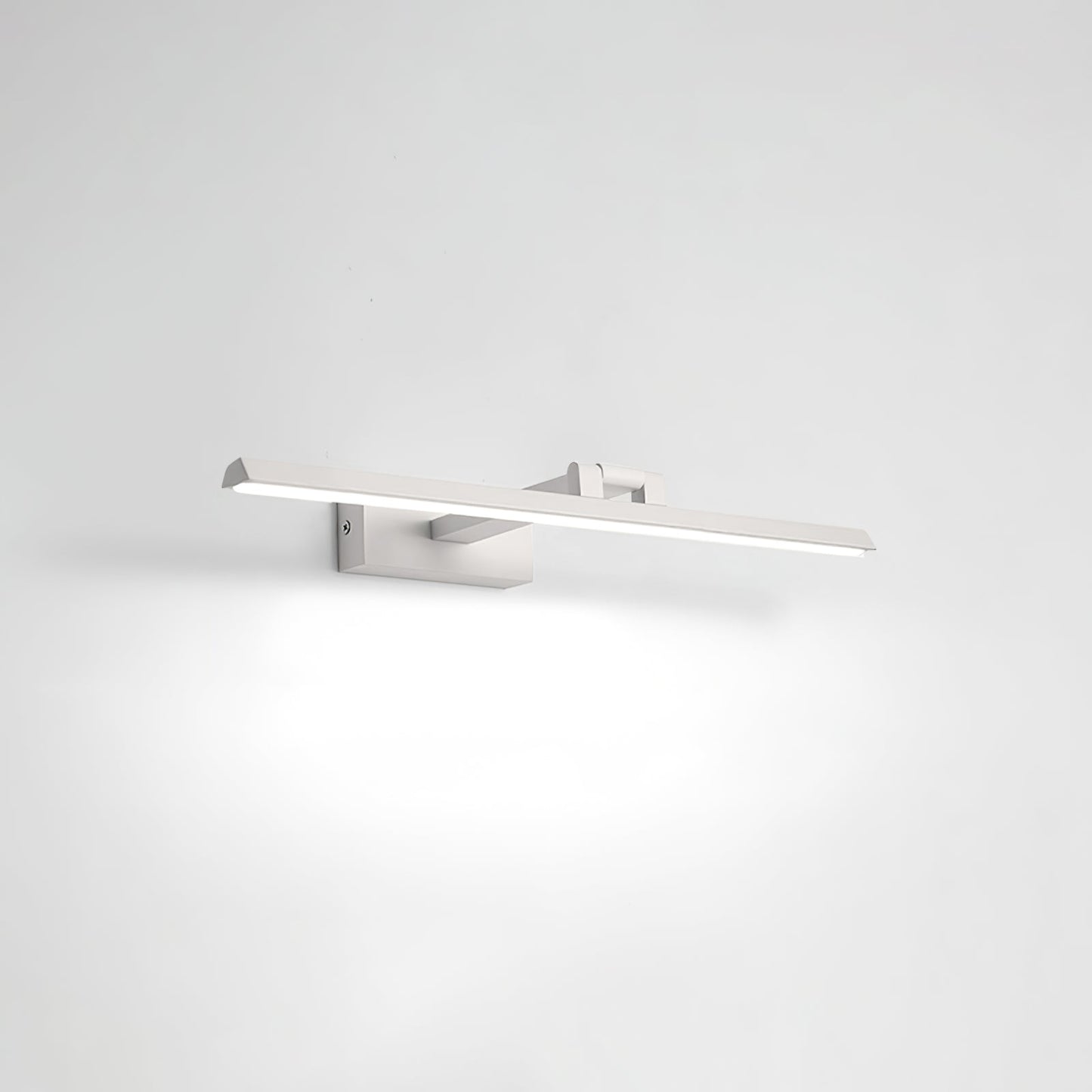 Linear Bathroom Wall Lamp | Aluminum | Black/White
