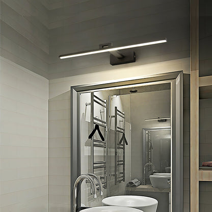 Linear Bathroom Wall Lamp | Aluminum | Black/White