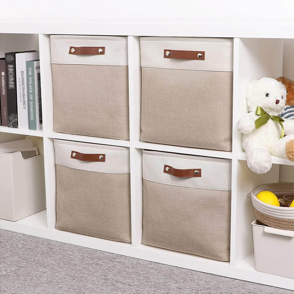 Storage Boxes | Canvas & EVA | Large 41.6L, 13"x15"x13"