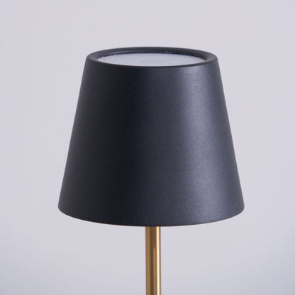 Lirio Mini Table Lamp | Marble Base | Black and Gold