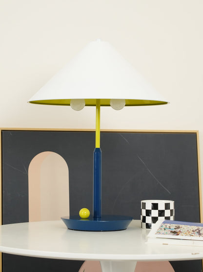 Little Eliah Table Lamp | Steel & Aluminum Alloy | Orange Flamingo, Green Peacock, Deep Blue, Yellow