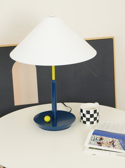 Little Eliah Table Lamp | Steel & Aluminum Alloy | Orange Flamingo, Green Peacock, Deep Blue, Yellow