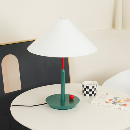 Little Eliah Table Lamp | Steel & Aluminum Alloy | Orange Flamingo, Green Peacock, Deep Blue, Yellow