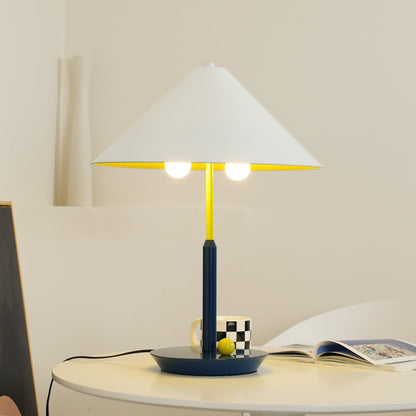 Little Eliah Table Lamp | Steel & Aluminum Alloy | Orange Flamingo, Green Peacock, Deep Blue, Yellow