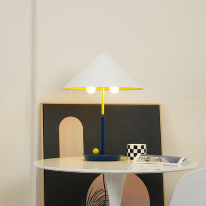 Little Eliah Table Lamp | Steel & Aluminum Alloy | Orange Flamingo, Green Peacock, Deep Blue, Yellow