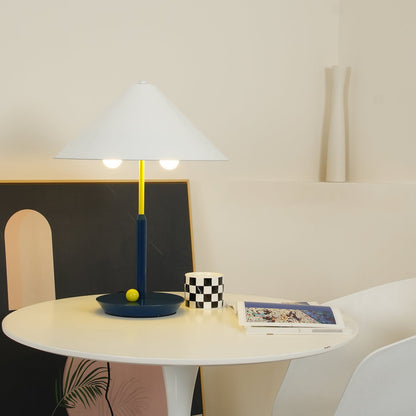 Little Eliah Table Lamp | Steel & Aluminum Alloy | Orange Flamingo, Green Peacock, Deep Blue, Yellow