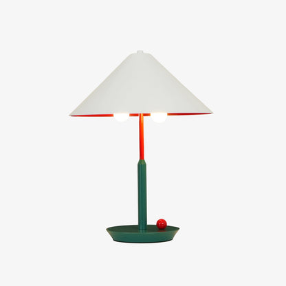 Little Eliah Table Lamp | Steel & Aluminum Alloy | Orange Flamingo, Green Peacock, Deep Blue, Yellow