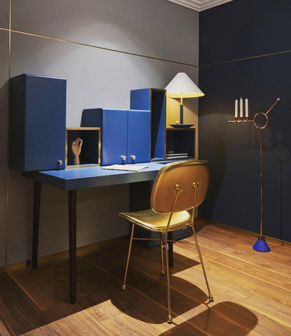 Little Eliah Table Lamp | Steel & Aluminum Alloy | Orange Flamingo, Green Peacock, Deep Blue, Yellow