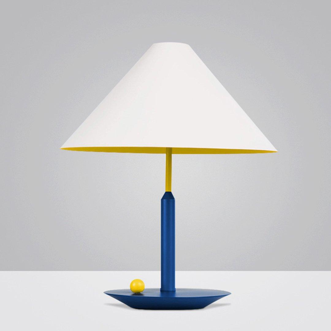 Little Eliah Table Lamp | Steel & Aluminum Alloy | Orange Flamingo, Green Peacock, Deep Blue, Yellow