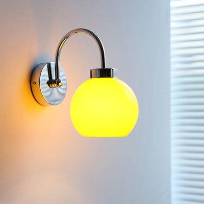 Loa Wall Lamp | Metal & Glass | Silver